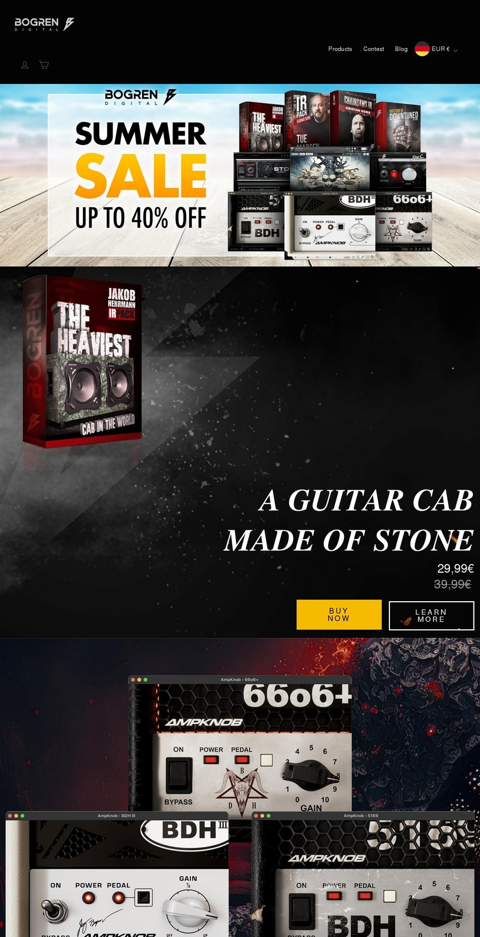 bogrendigital.com shopify website screenshot