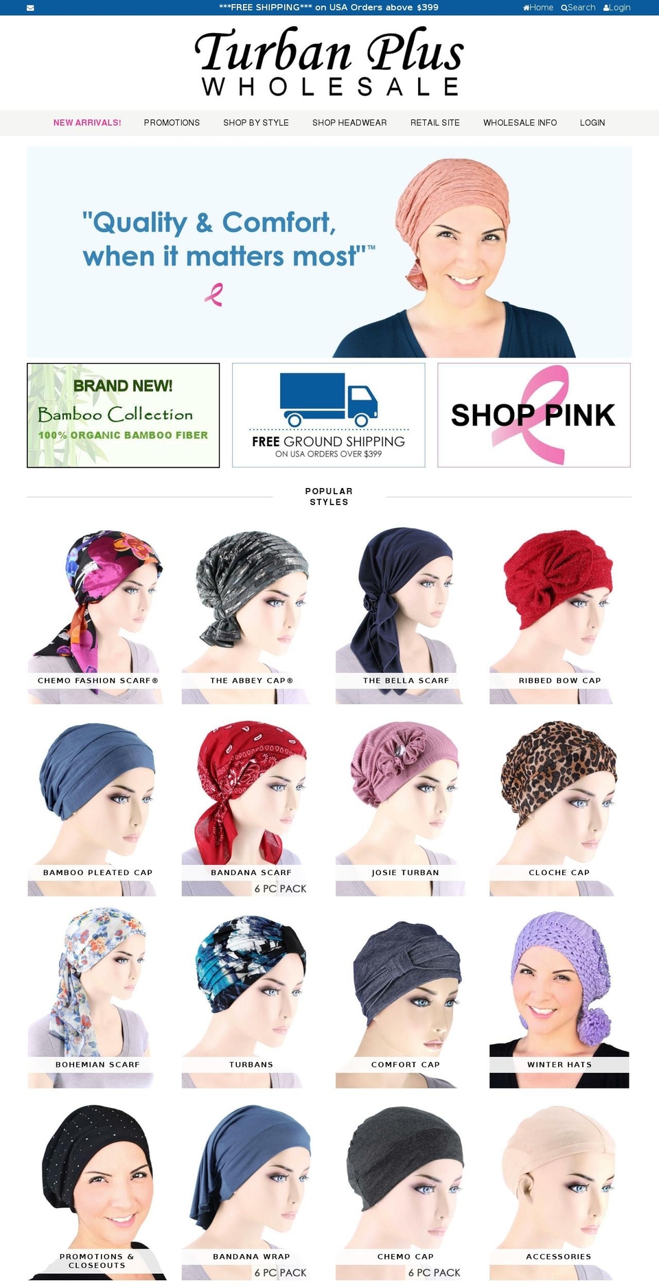 bohemianscarf.com — Shopify storefront screenshot