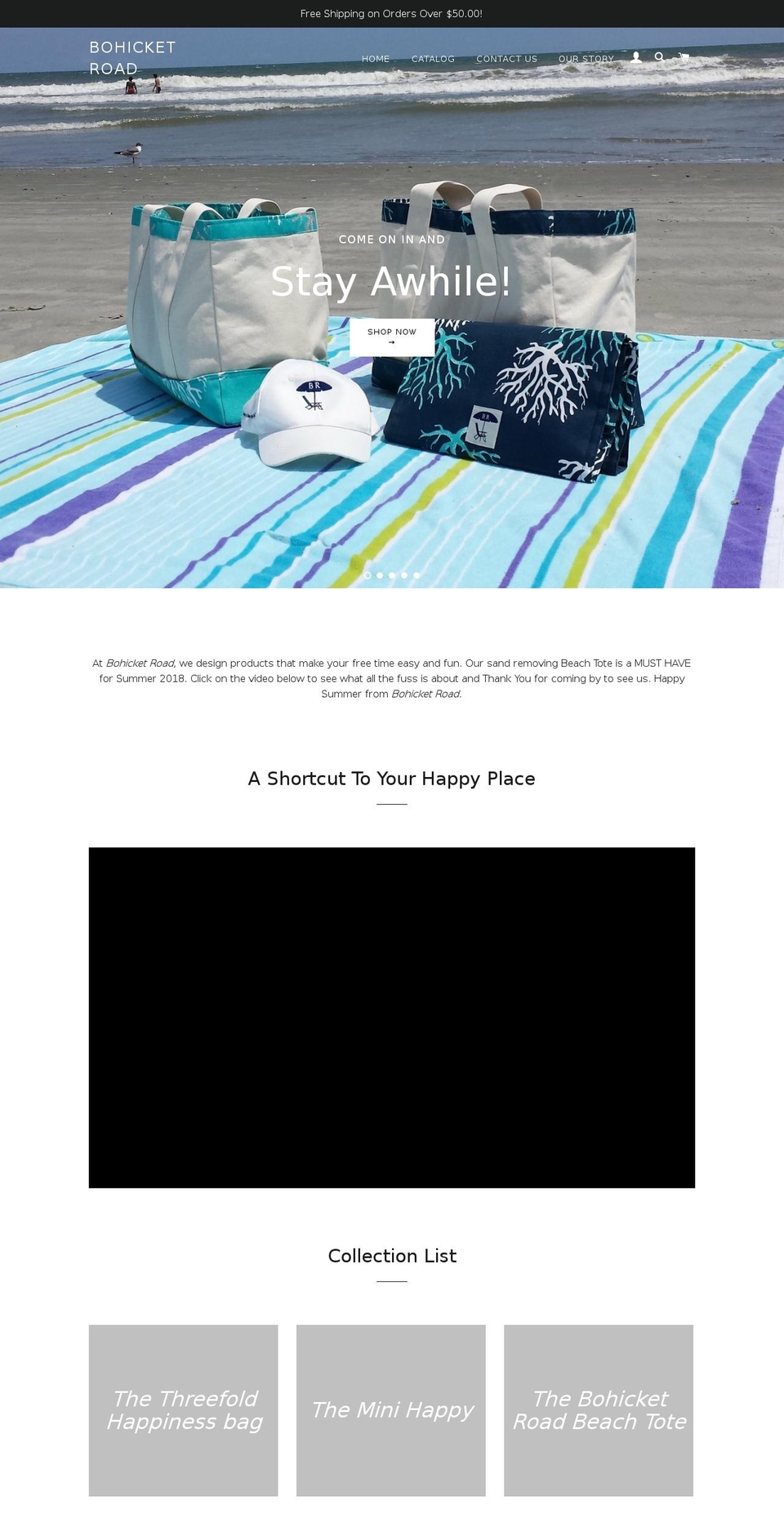 bohicketroad.com shopify website screenshot