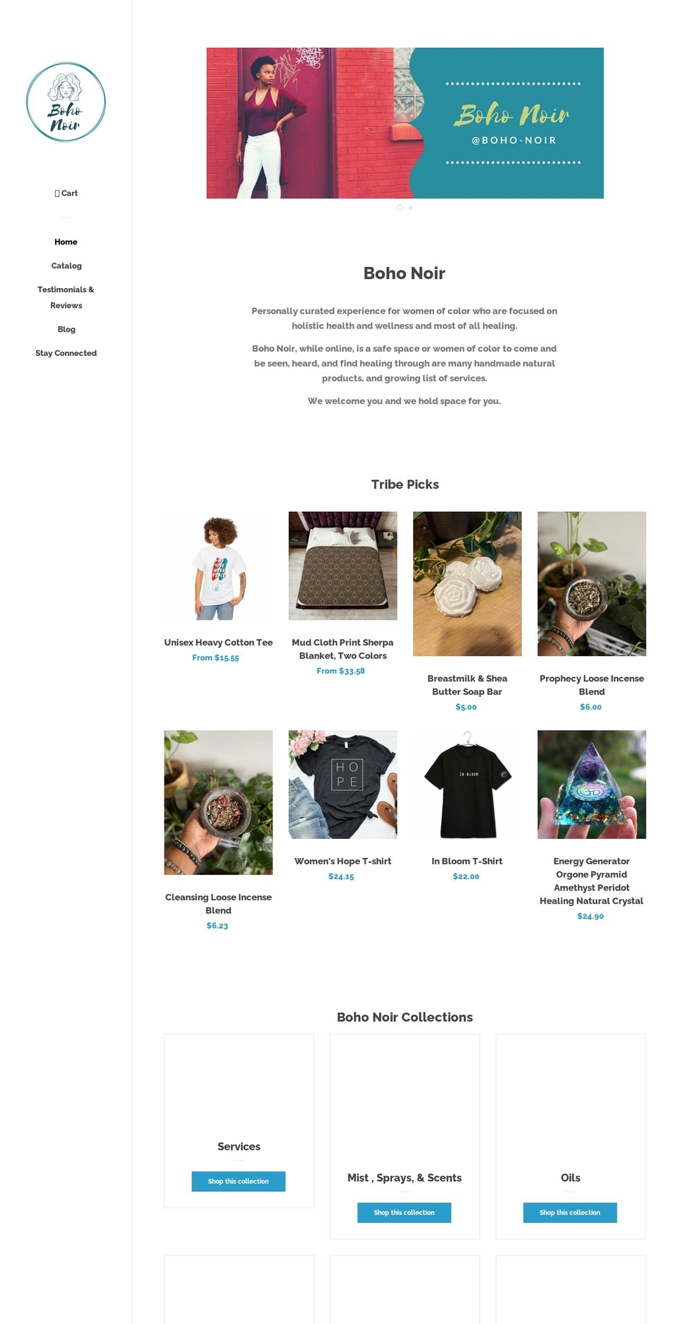 Pop with Installments message Shopify theme site example bohonoir.com