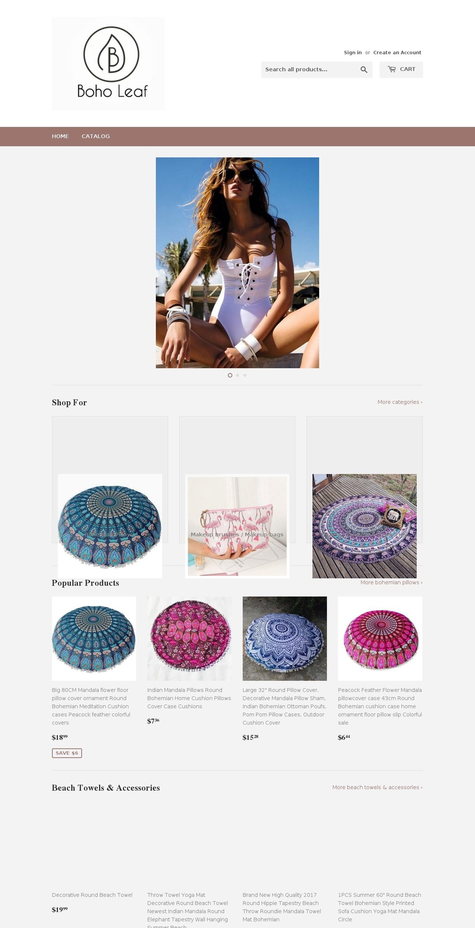 bohosweet.com shopify website screenshot