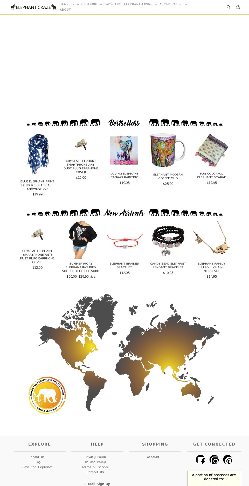 bohotapestries.com shopify website screenshot