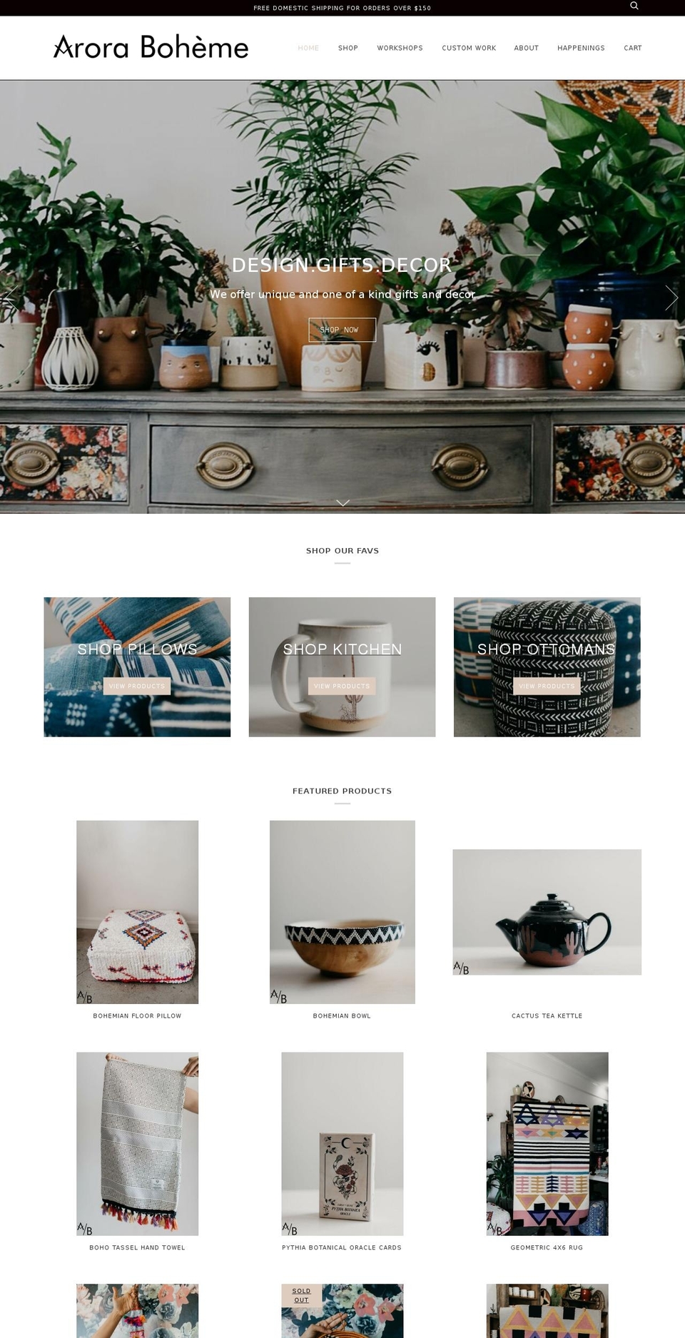 bohoupcycle.com — Shopify storefront screenshot
