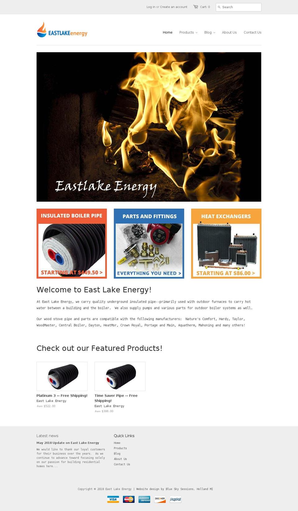 boiler-pipe.net shopify website screenshot