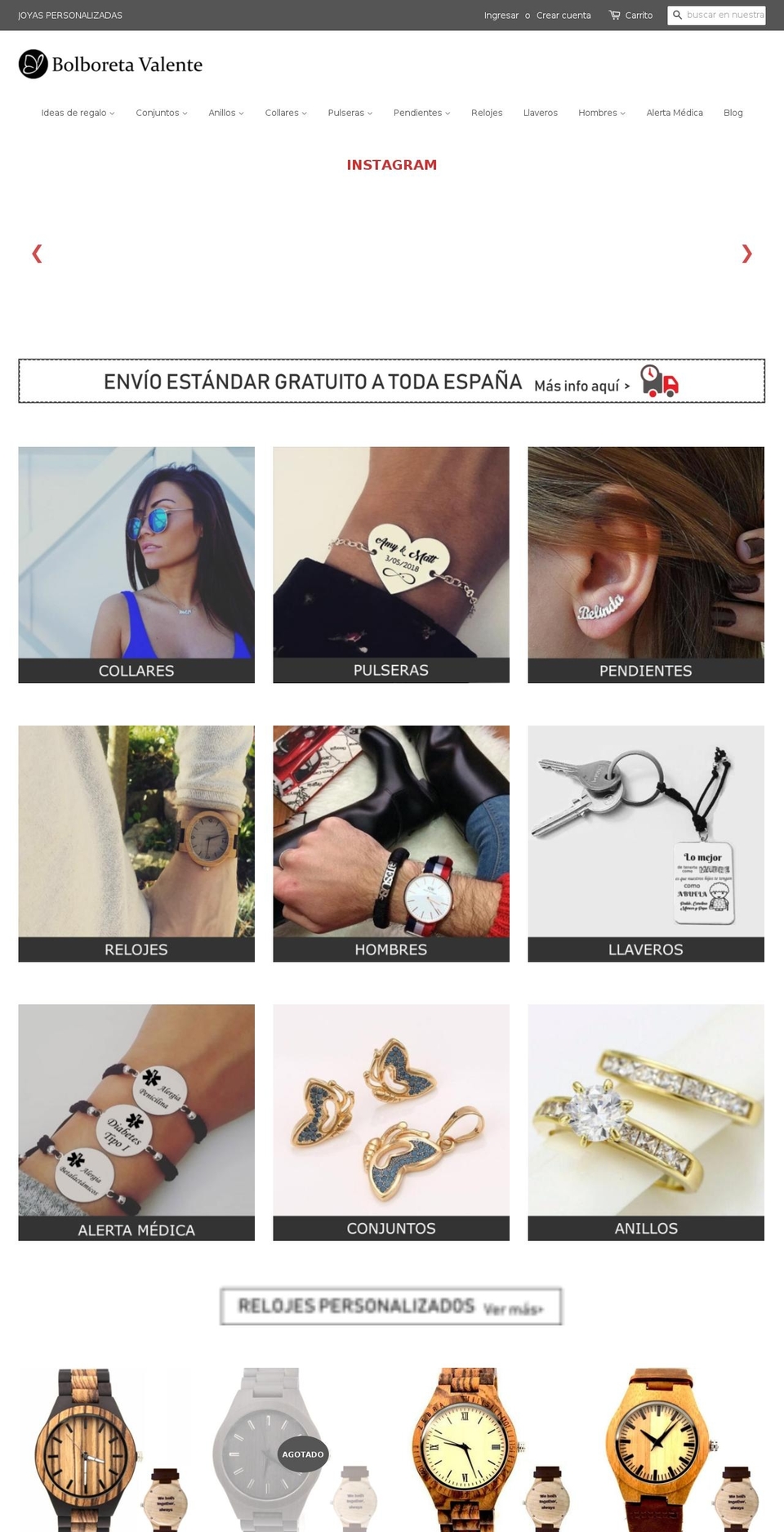 bolboretavalente.com shopify website screenshot