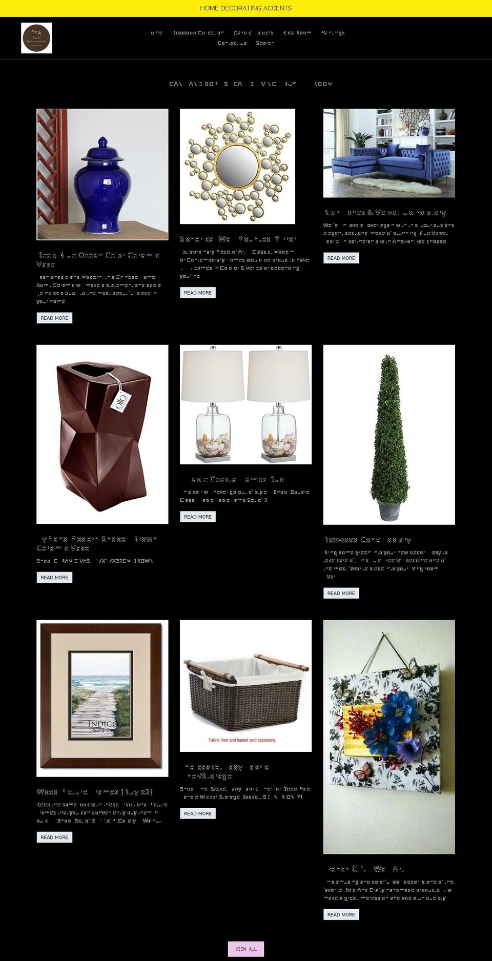 boldandcrafty.com — Shopify storefront screenshot