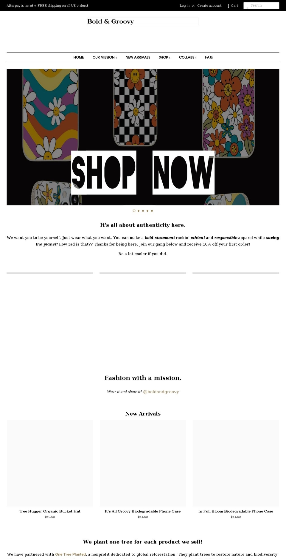 meroxio optimised Shopify theme site example boldandgroovy.com