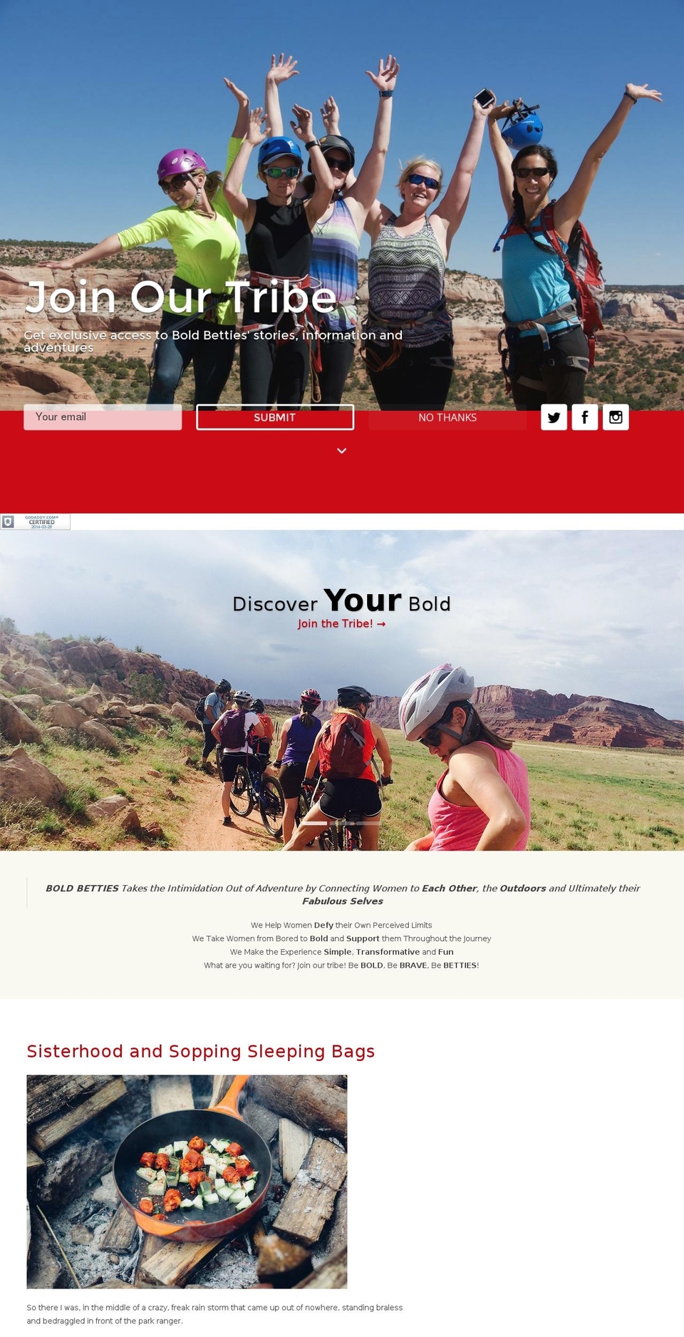 boldbetty.com shopify website screenshot