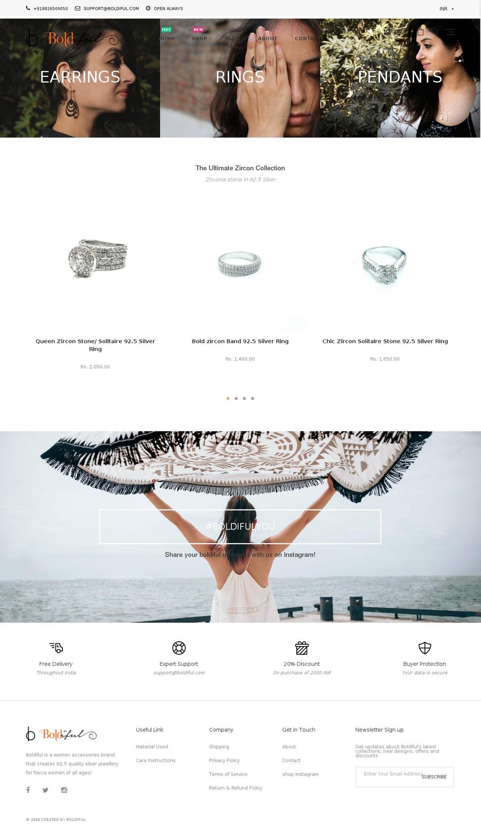 boldiful.com — Shopify storefront screenshot