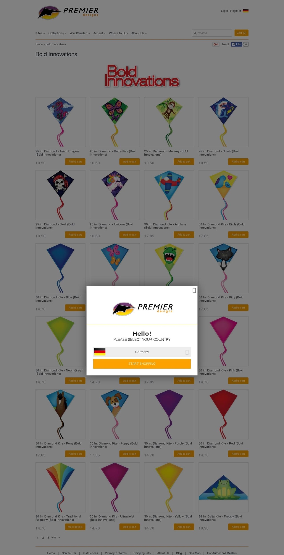 20161213 - PremierKites.com Expression Shopify theme site example boldinnovationsproducts.com