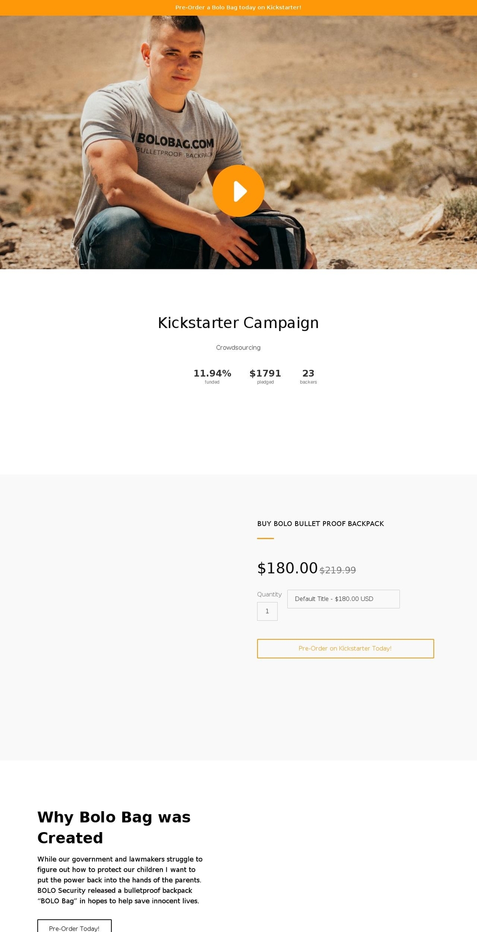 bolobag.com — Shopify storefront screenshot