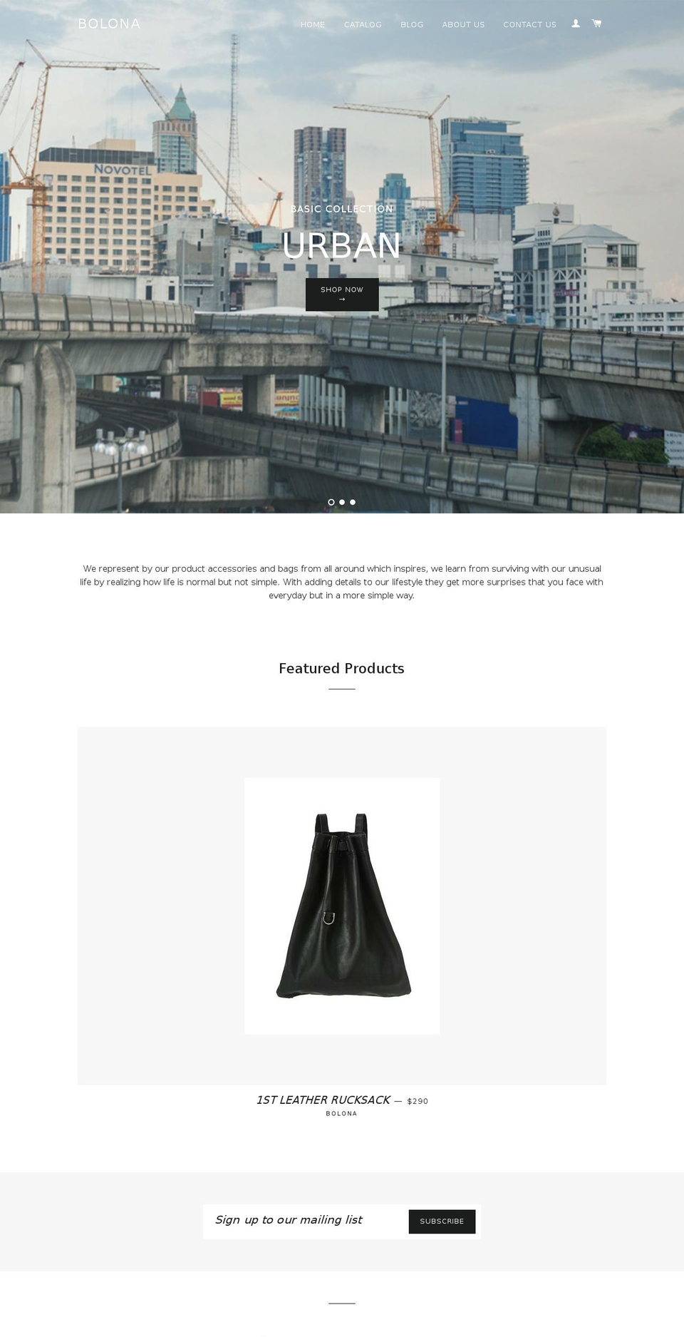 bolonalab.com shopify website screenshot