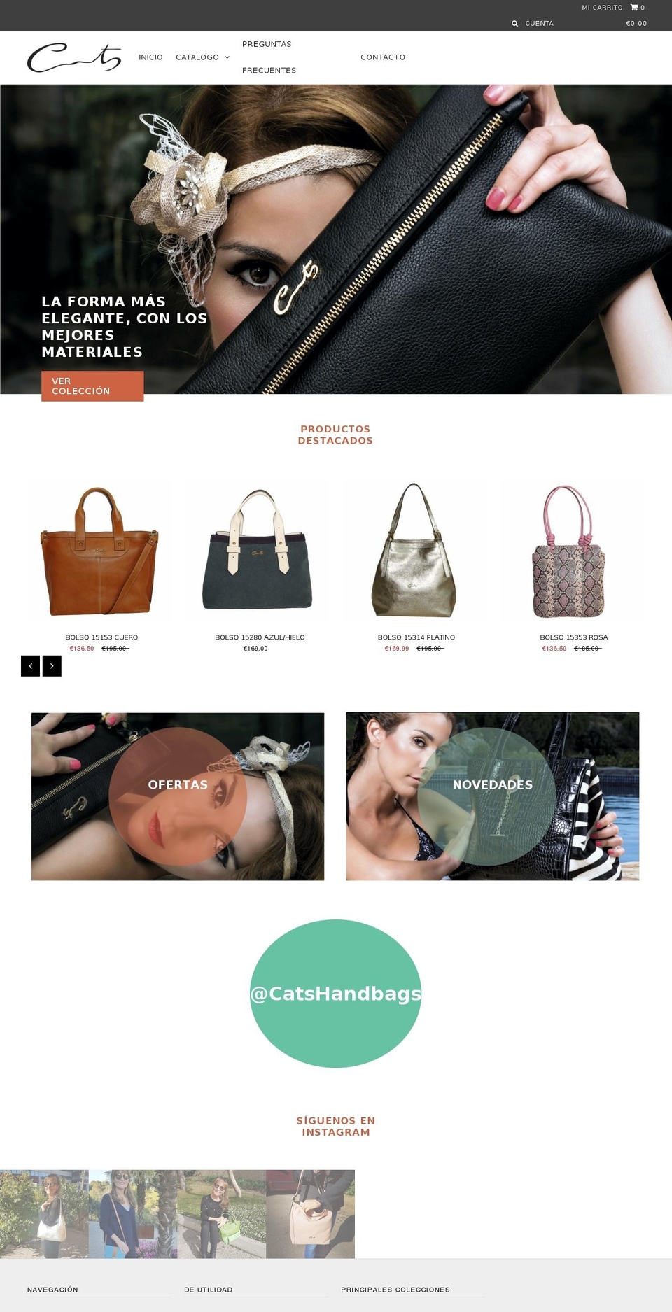 bolsoscats.com shopify website screenshot