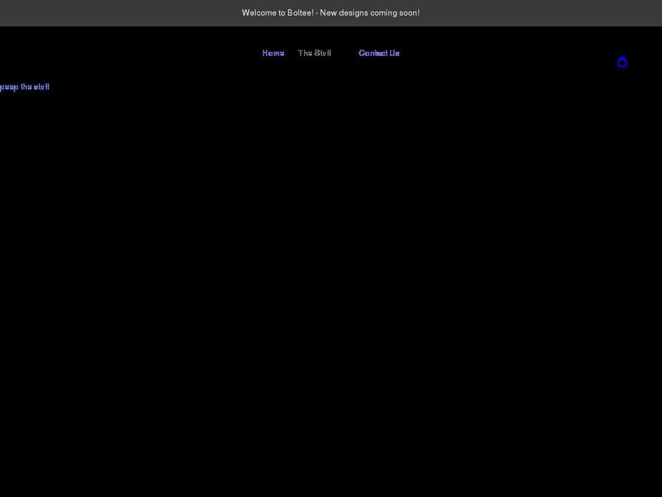 boltee.com shopify website screenshot