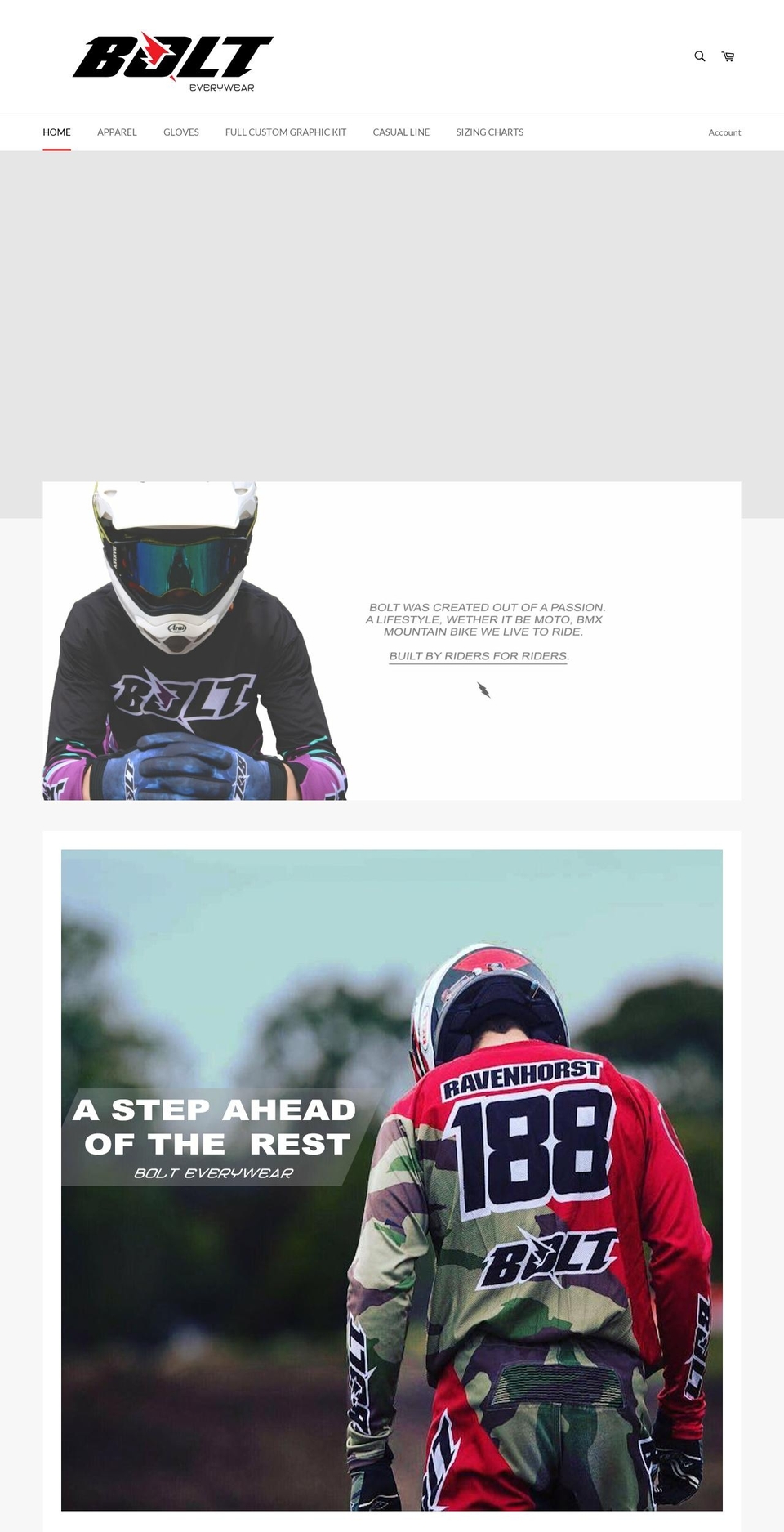 bolteveryweareurope.com — Shopify storefront screenshot