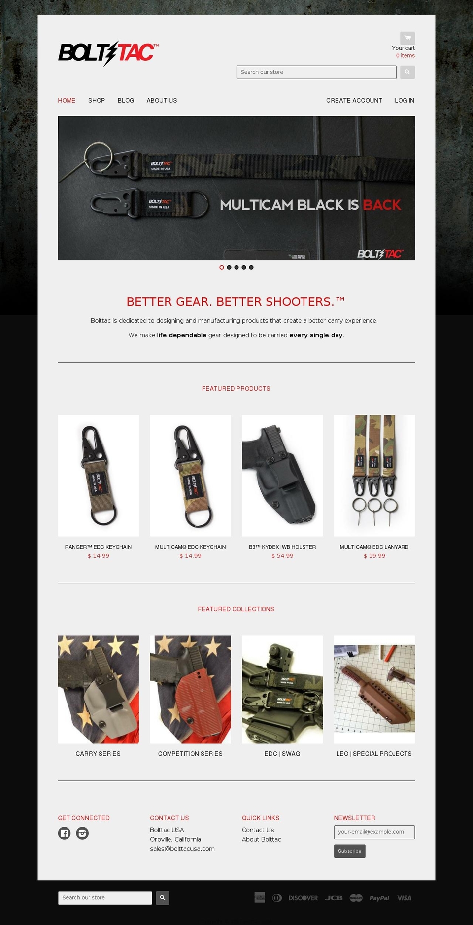bolttac.com shopify website screenshot