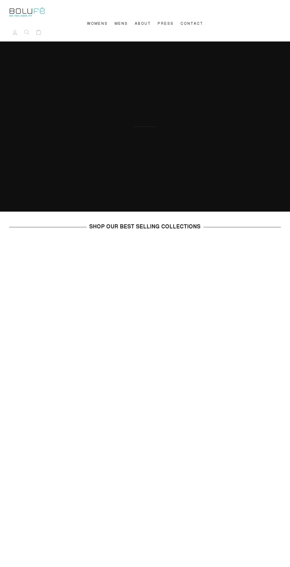 bolufeboutique.com shopify website screenshot