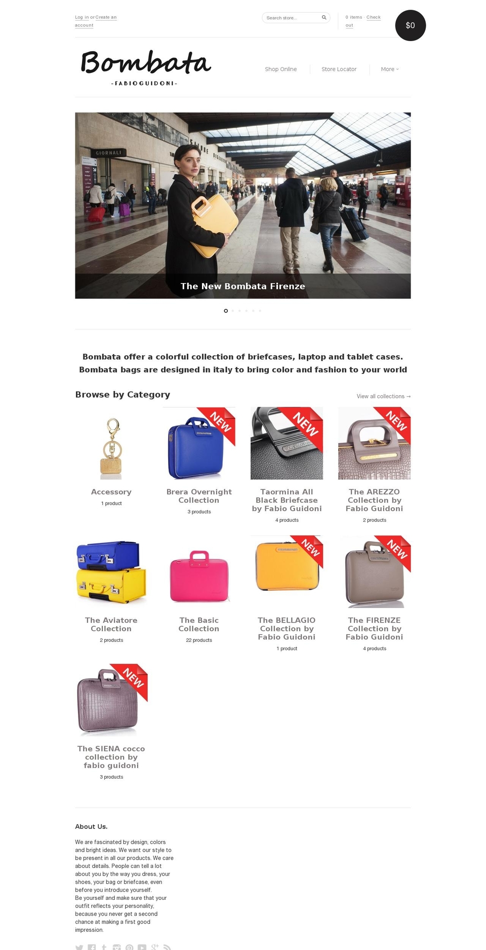 bombata.us shopify website screenshot