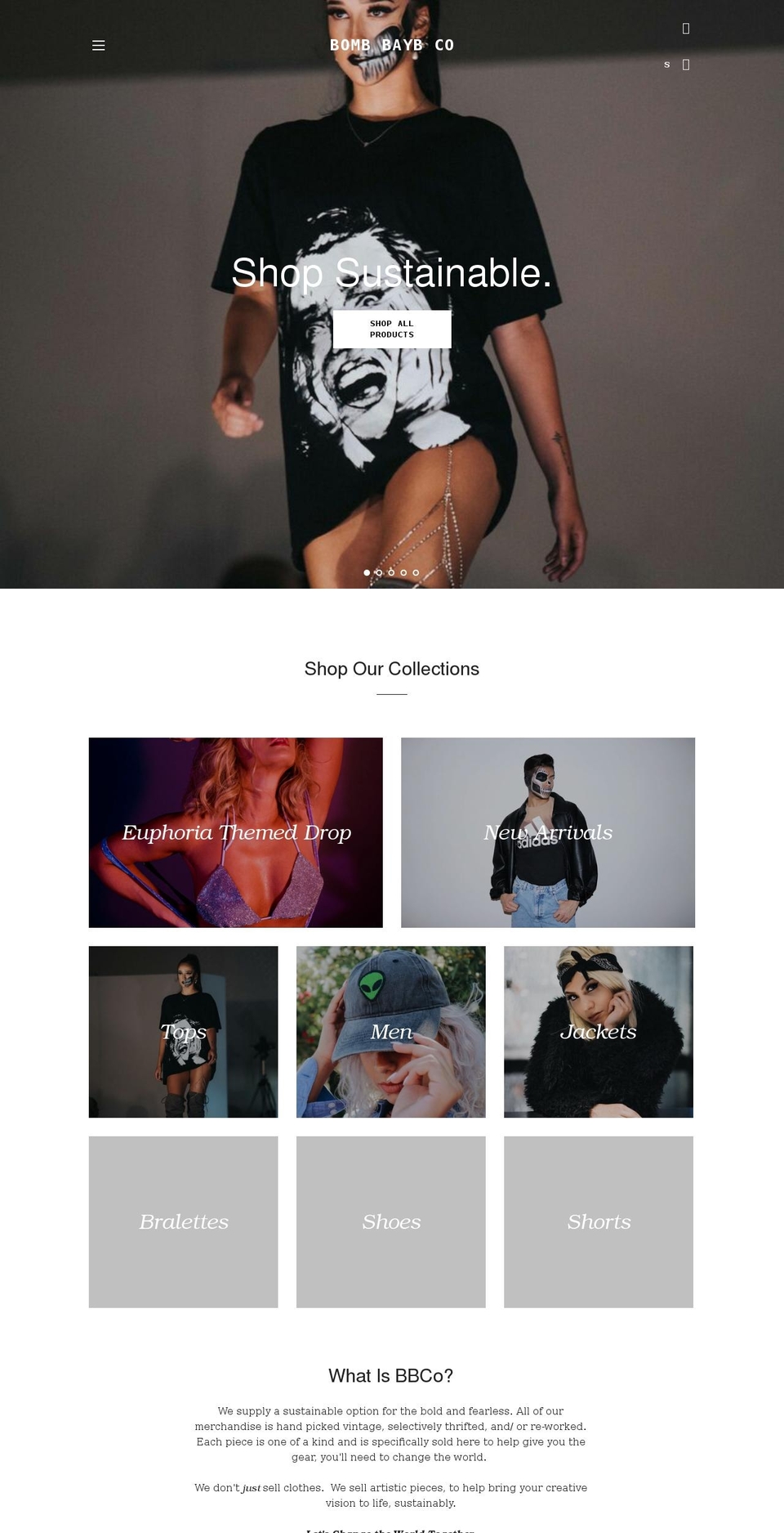 bombbayb.co shopify website screenshot