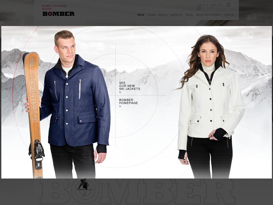 bomberski.com shopify website screenshot