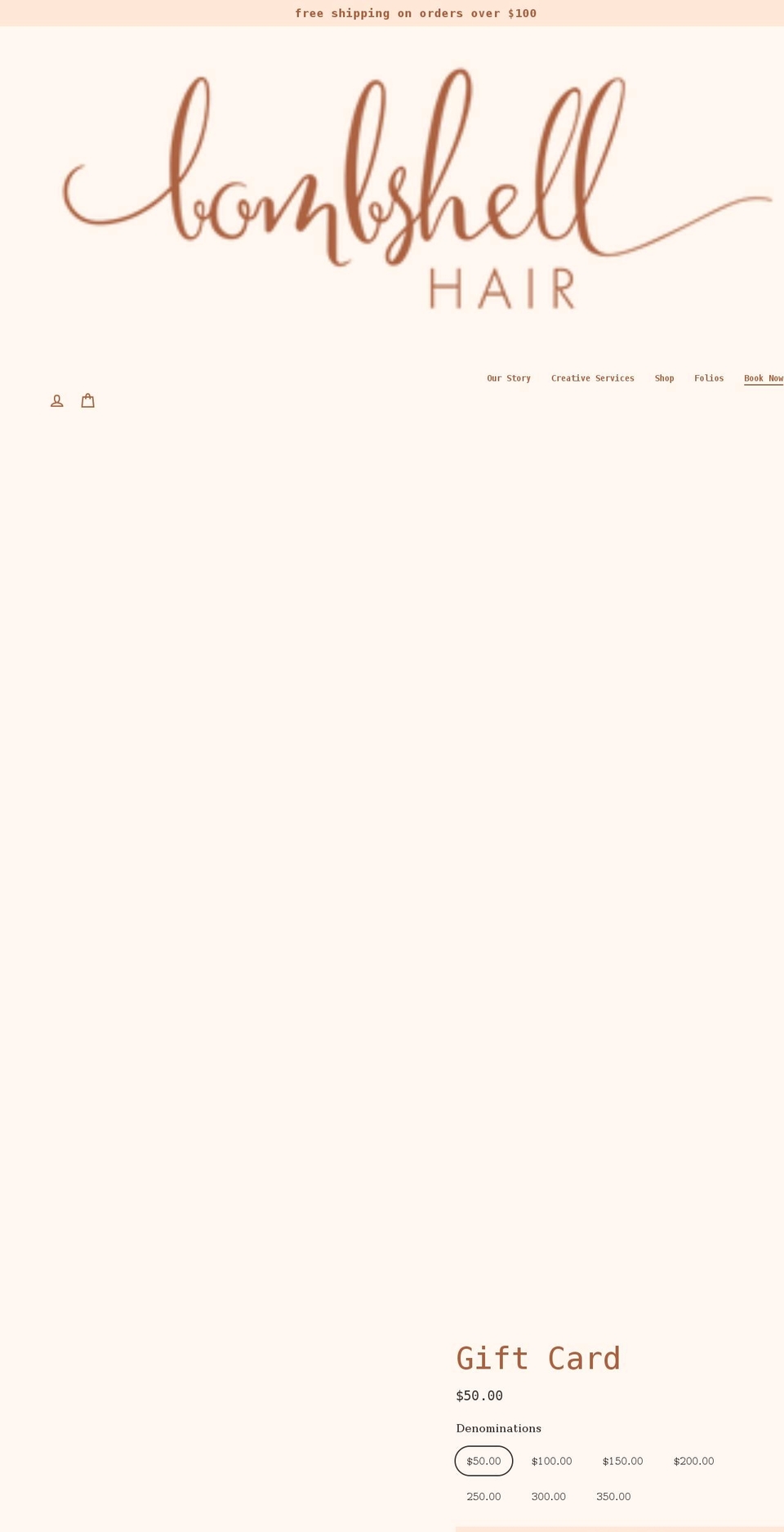 bombshellhair.com.au shopify website screenshot