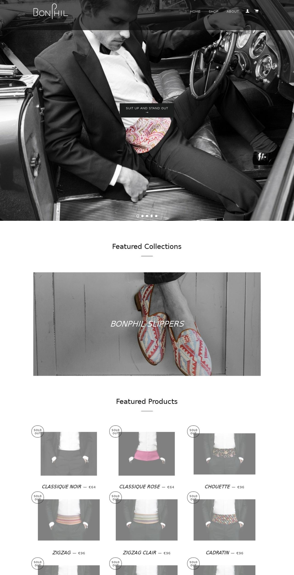 bon-phil.com — Shopify storefront screenshot