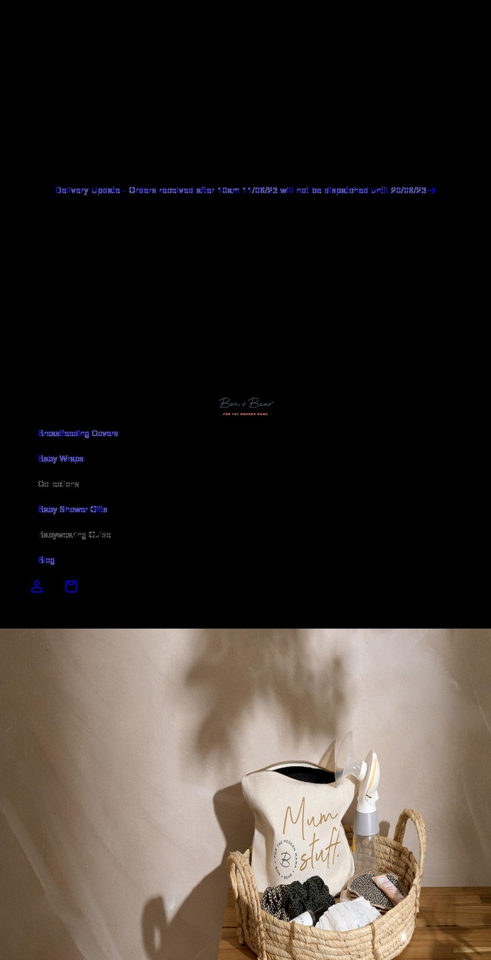 bonandbear.com shopify website screenshot