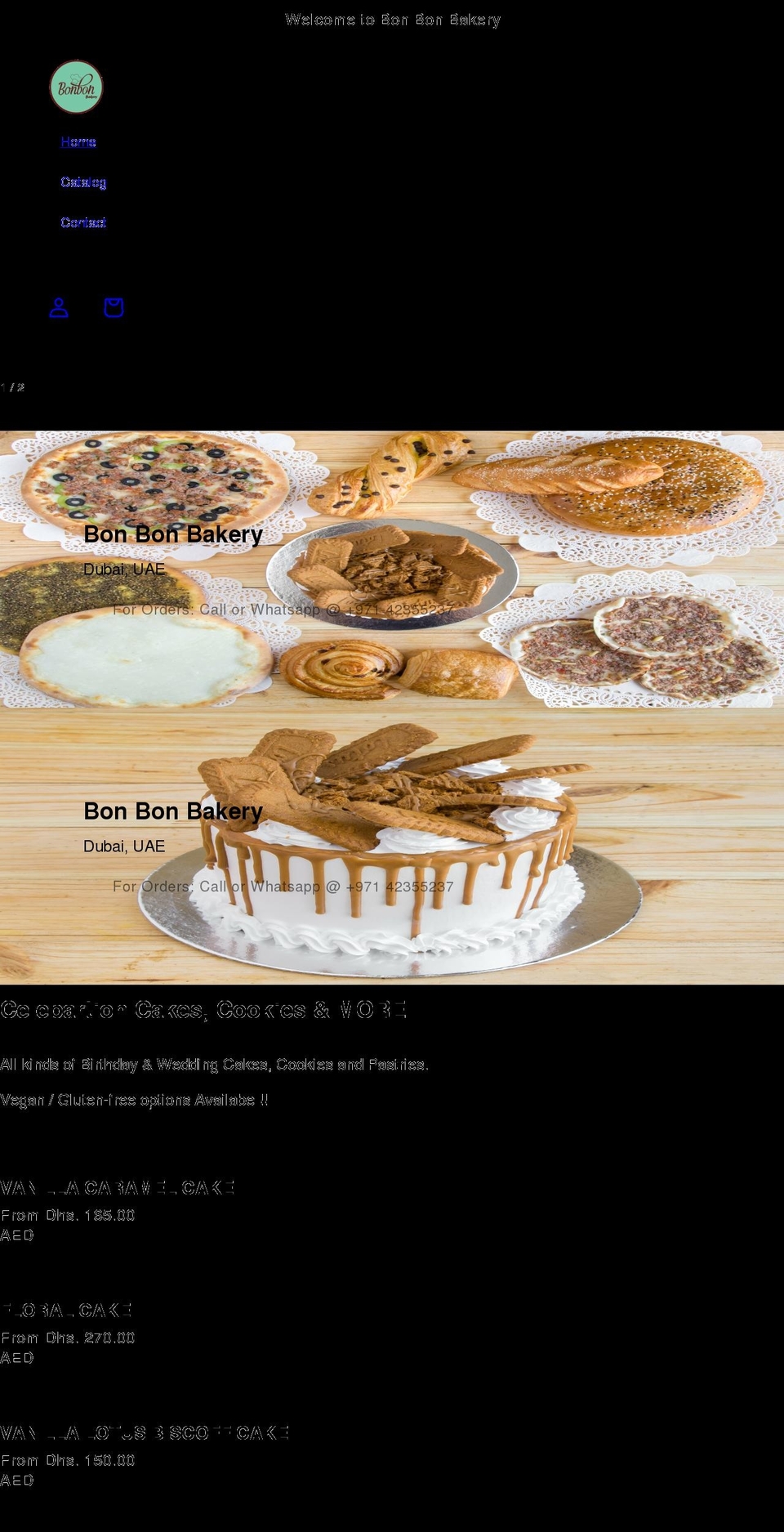 Updated copy of Crave Shopify theme site example bonbon.ae
