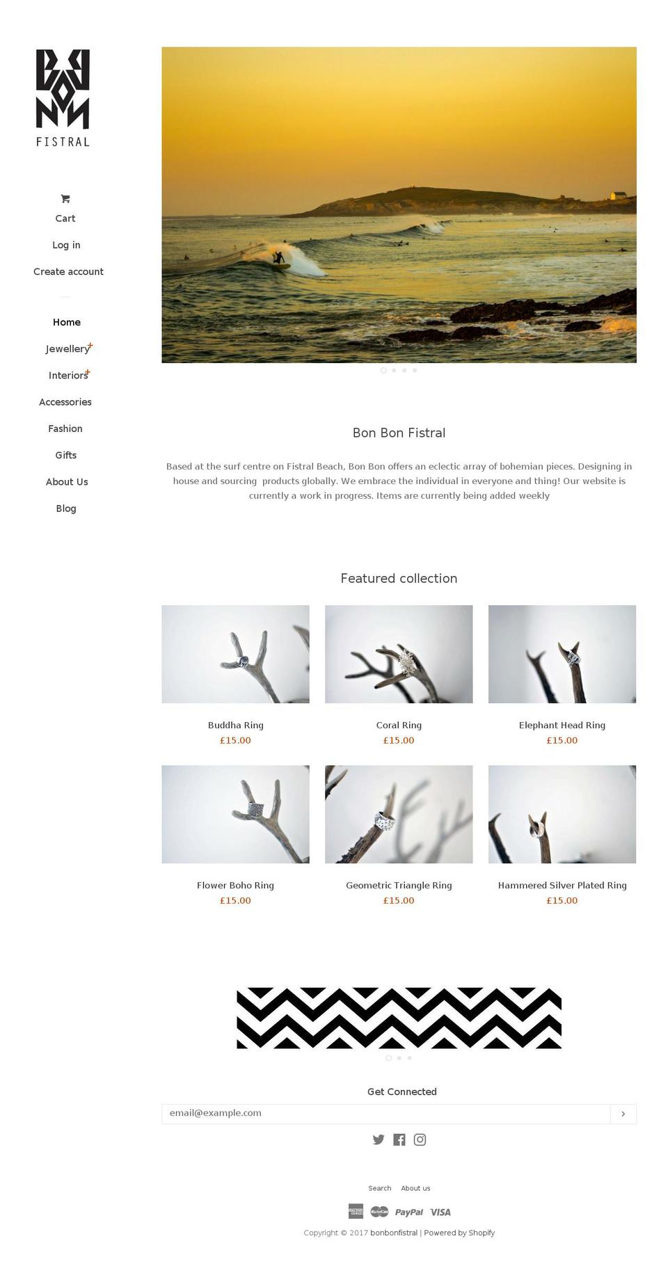bonbonfistral.com shopify website screenshot