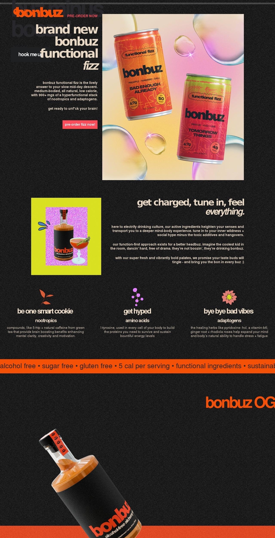 bonbuz.com shopify website screenshot