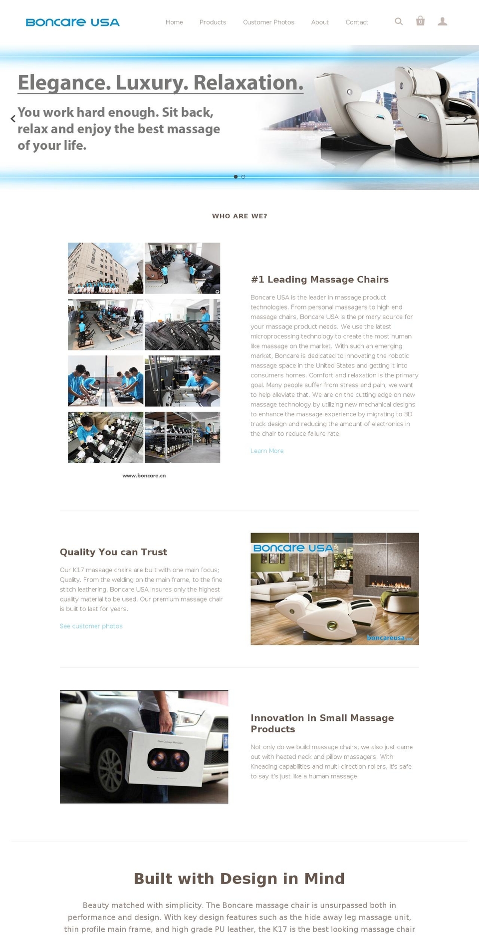 boncareusa.com shopify website screenshot