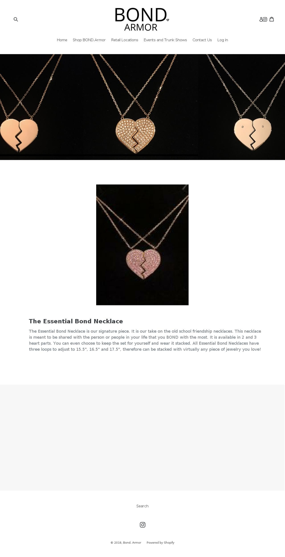 bondarmor.com — Shopify storefront screenshot