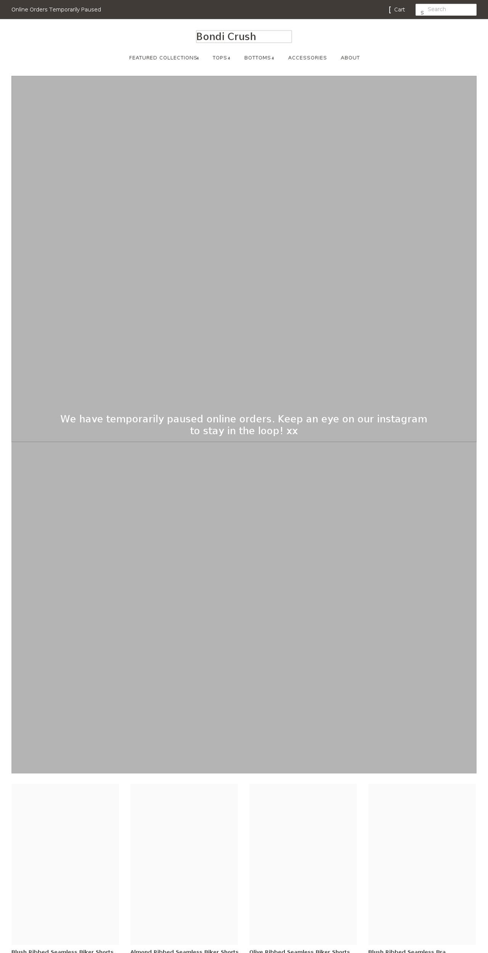 bondicrush.com shopify website screenshot