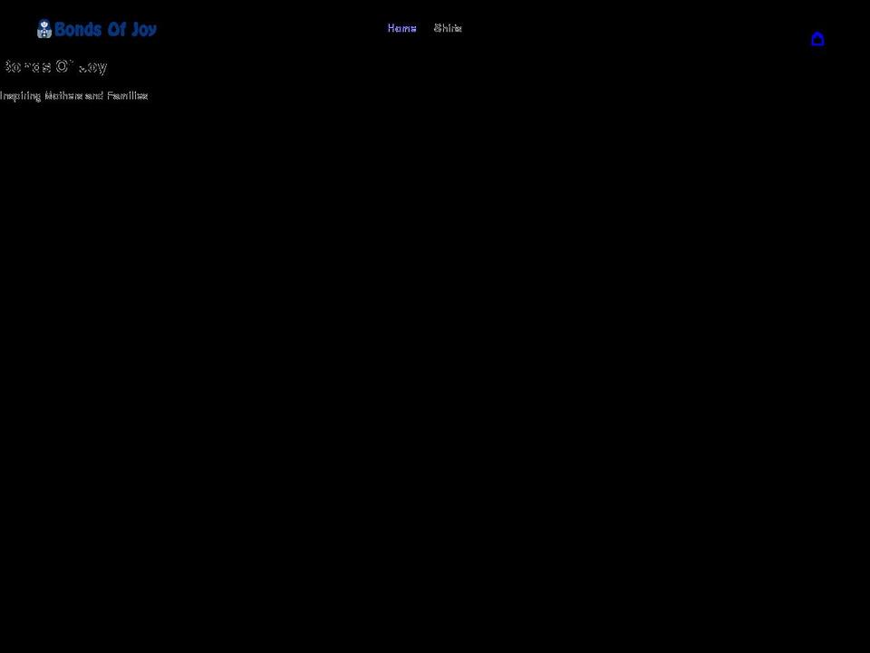 bondsofjoy.com shopify website screenshot