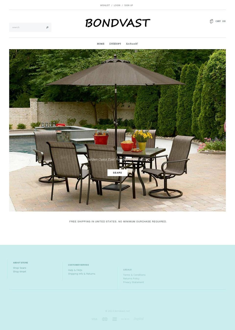 bondvast.net shopify website screenshot