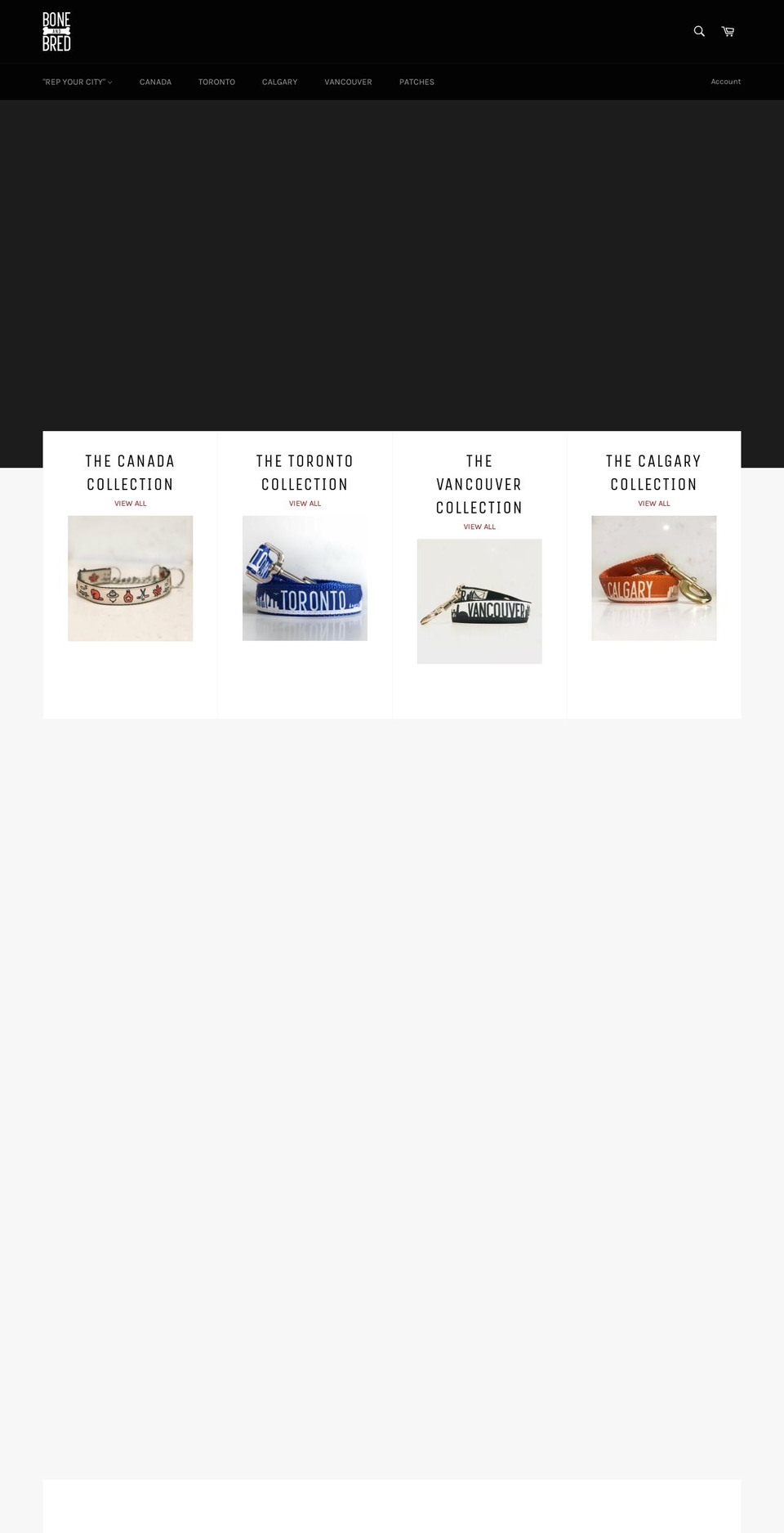 boneandbred.com — Shopify storefront screenshot