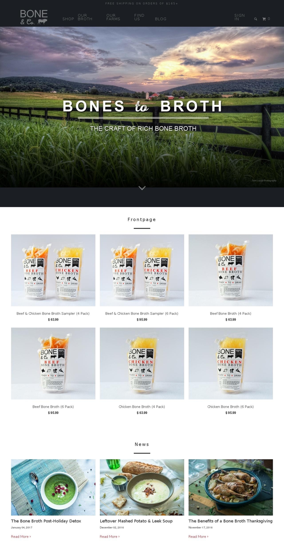 bonebrothco.com shopify website screenshot