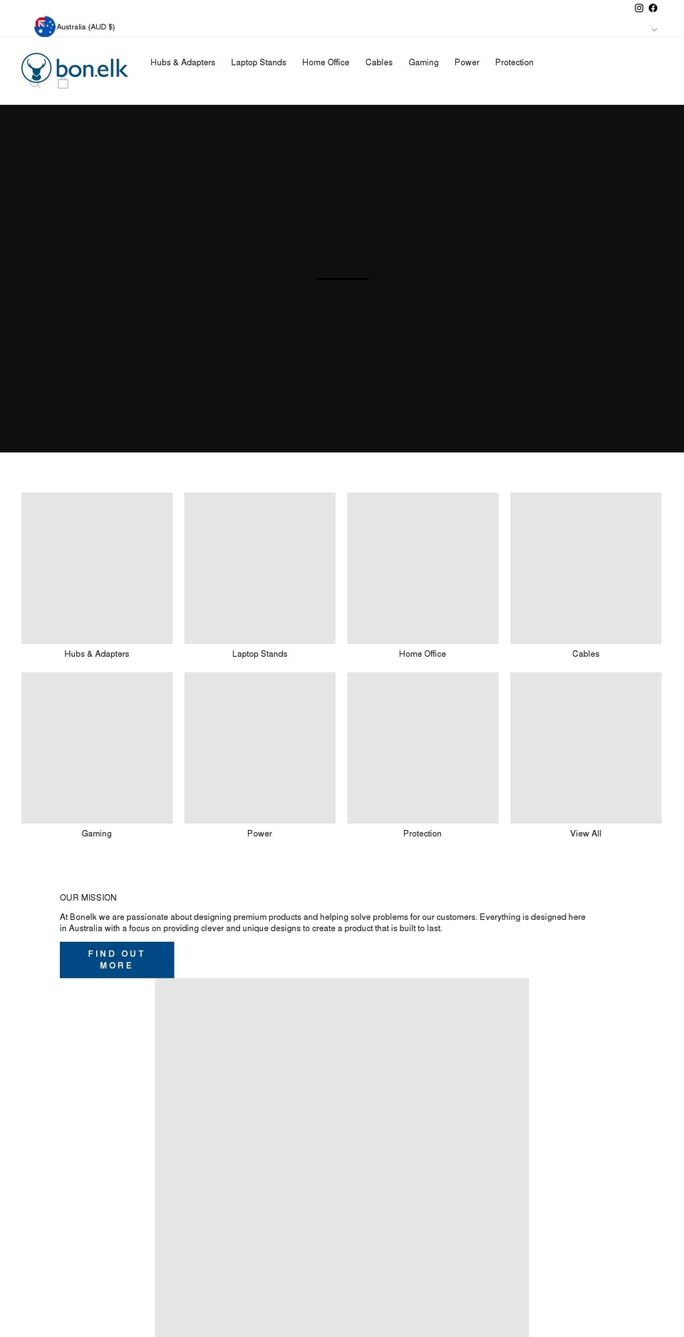 bonelk.com shopify website screenshot
