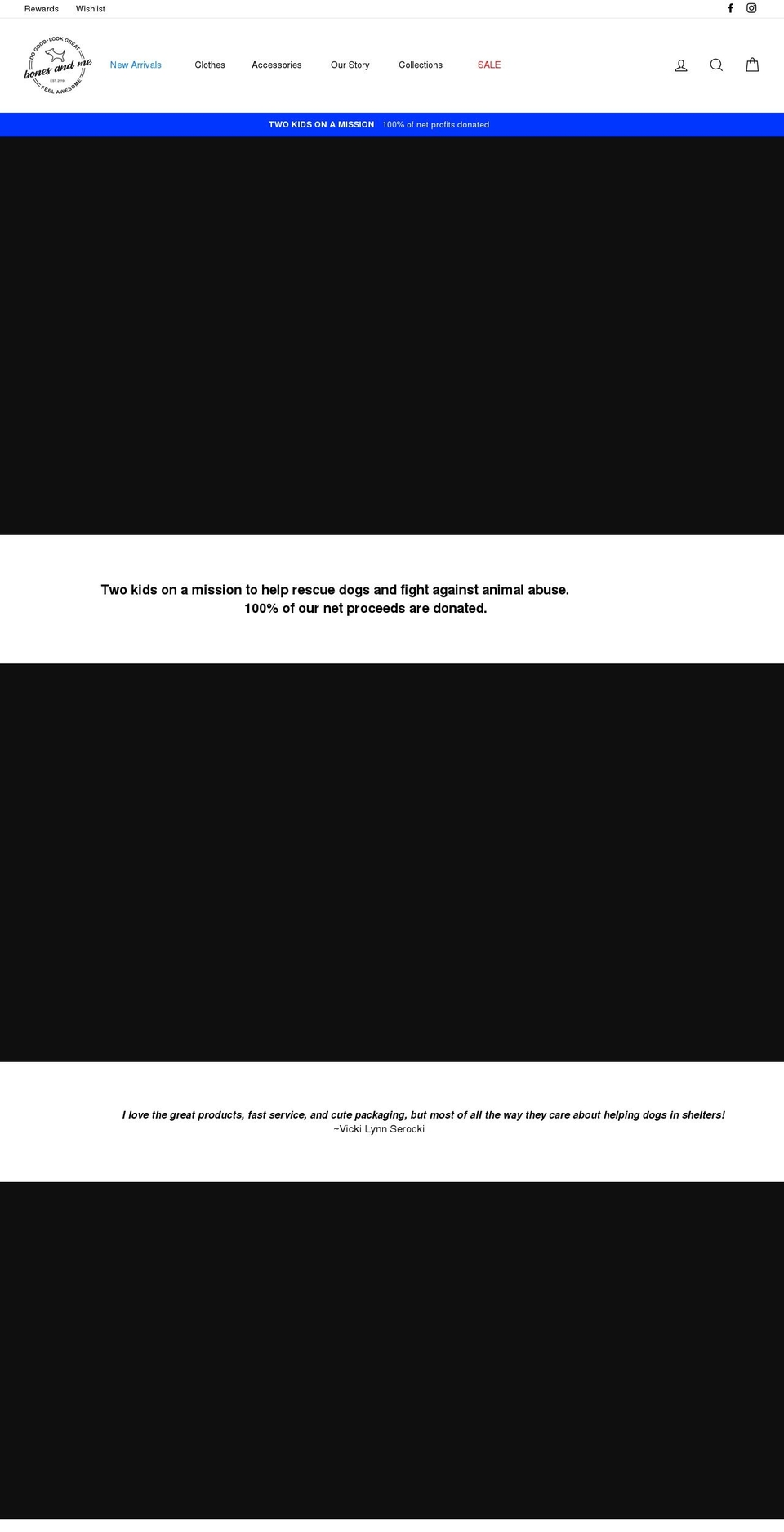 Copy of Latest - Nov Shopify theme site example bonesandme.com