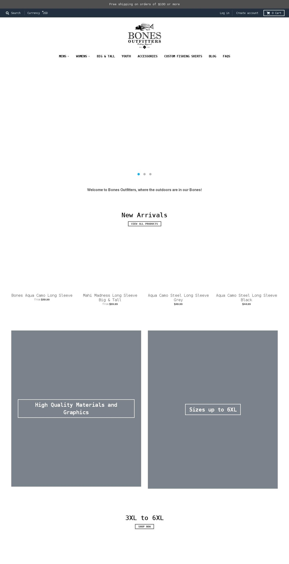 Trademark - (For KJ \/ Fiverr Edits) Shopify theme site example bonesoutfitter.com