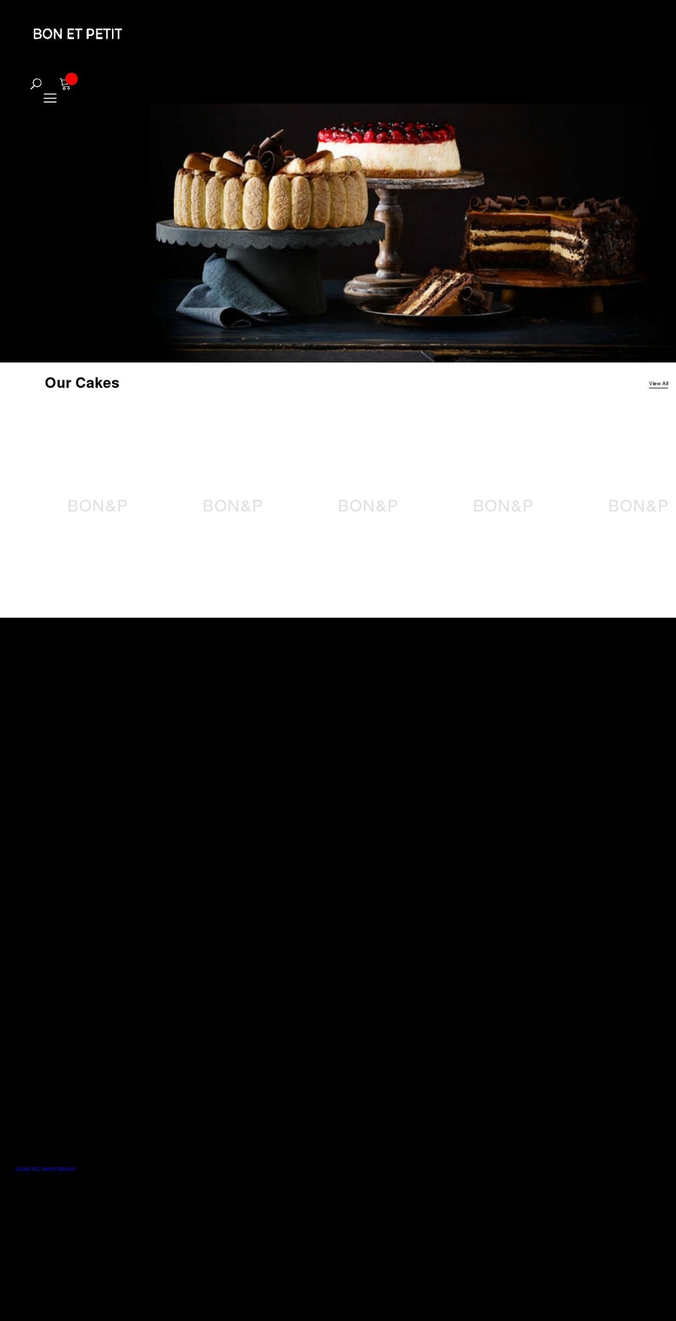 bonetpetit.com shopify website screenshot