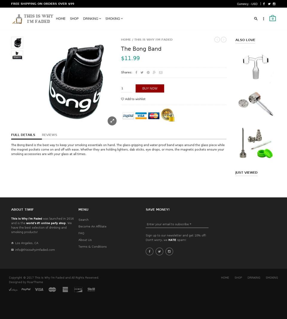 rt-material2-v1-4 Shopify theme site example bongband.com