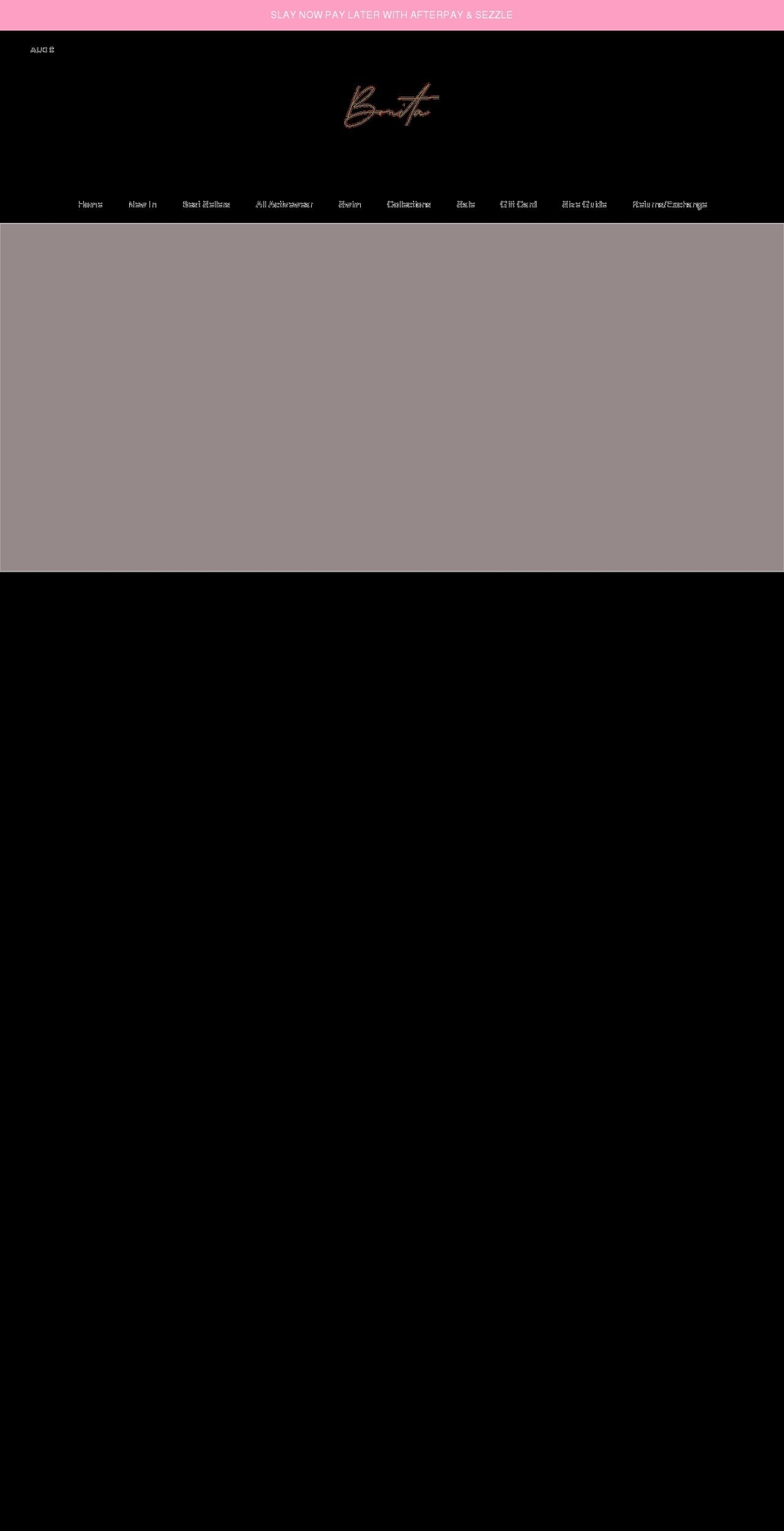 bonitaswimactive.com shopify website screenshot