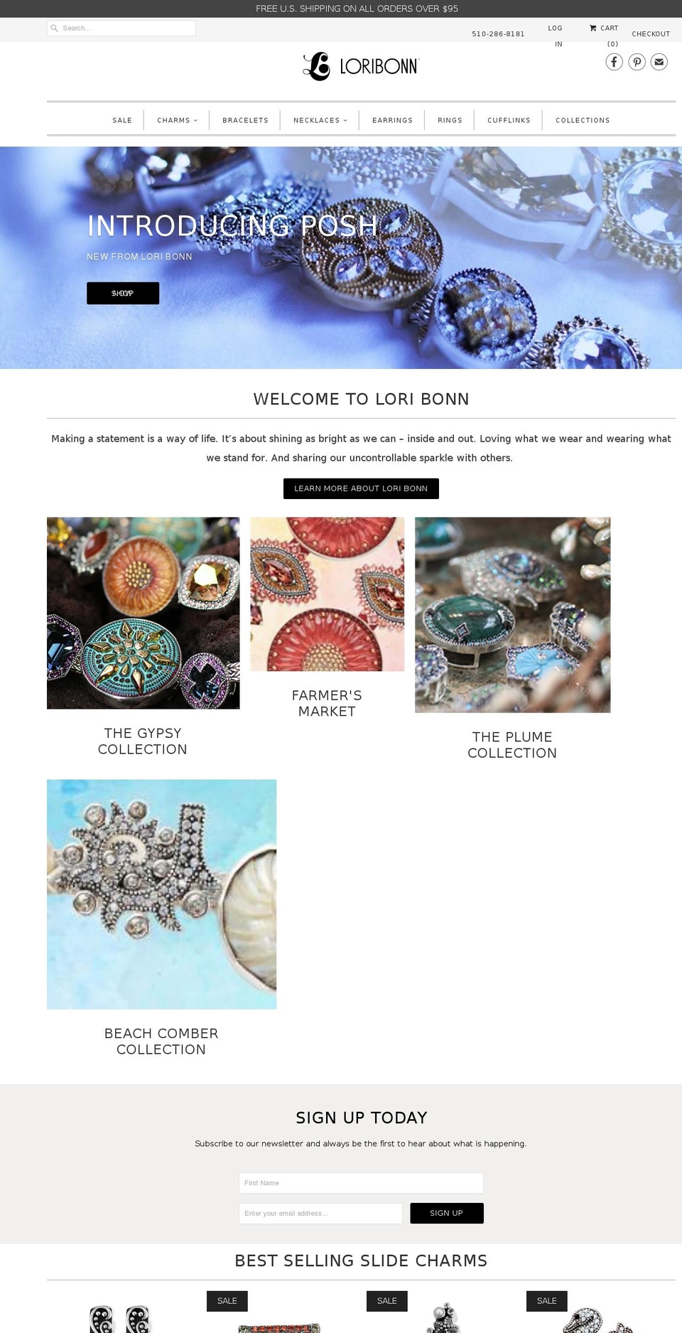 Lori Bonn 1.0 - Responsive Shopify theme site example bonnbons.com