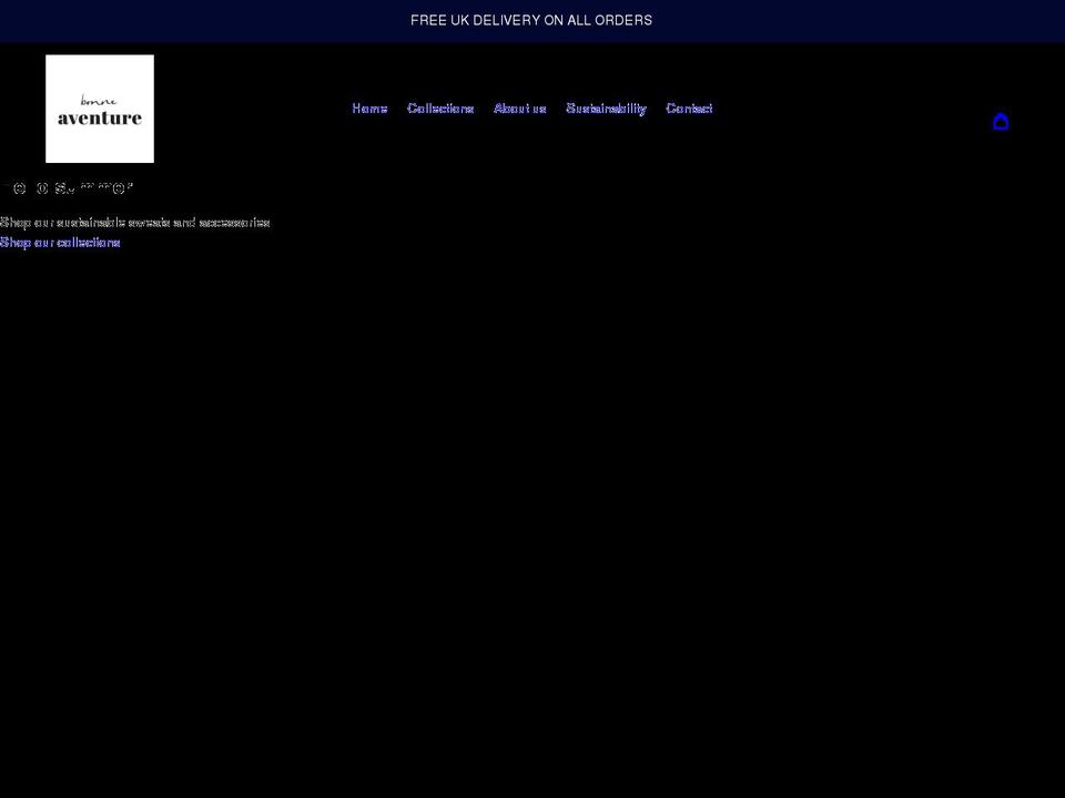 bonneaventure.co.uk shopify website screenshot