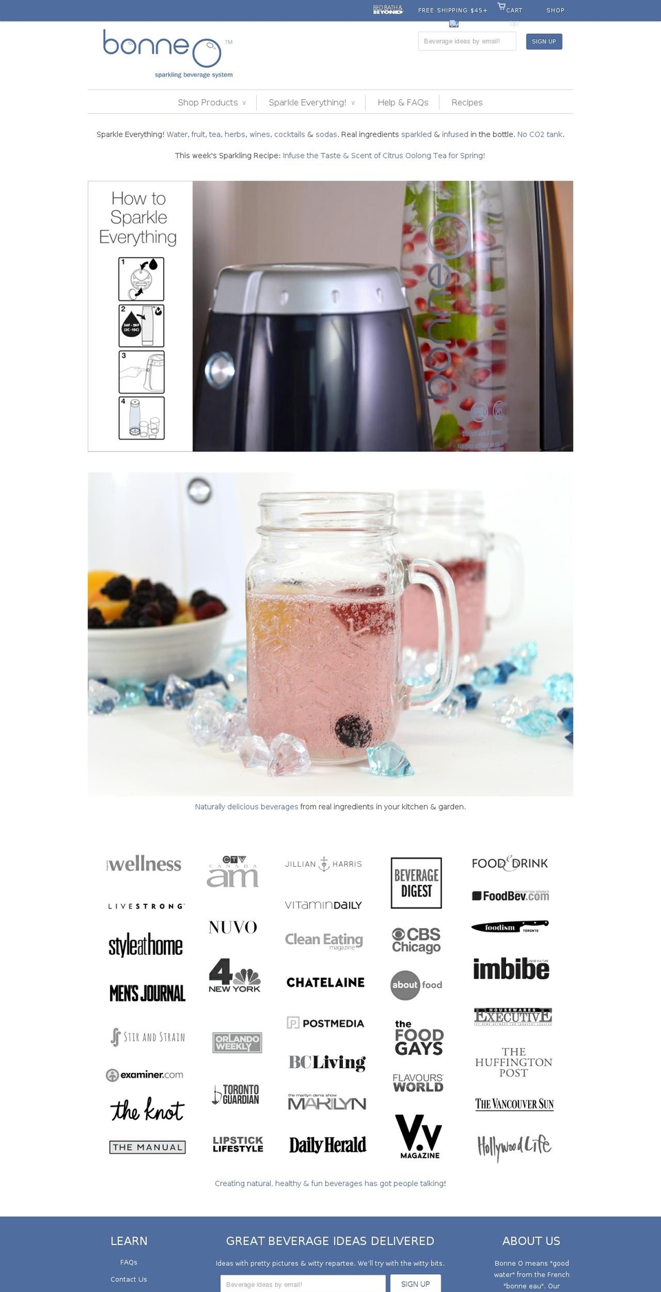 bonneeau.com shopify website screenshot