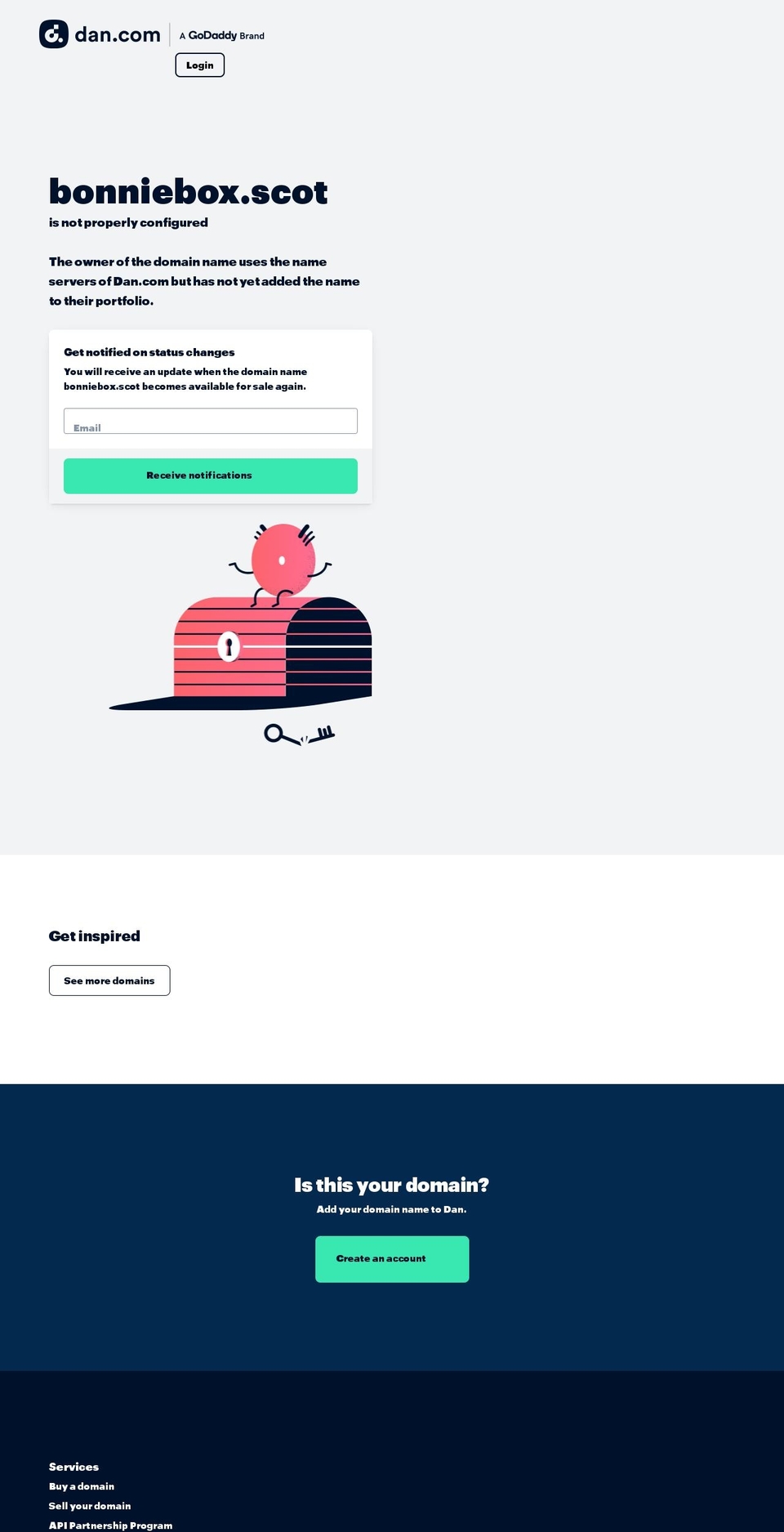 bonniebox.scot shopify website screenshot