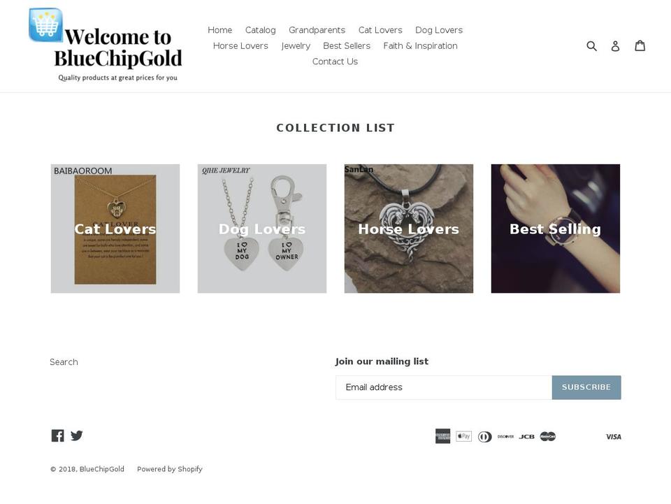 bonniesevern.com — Shopify storefront screenshot