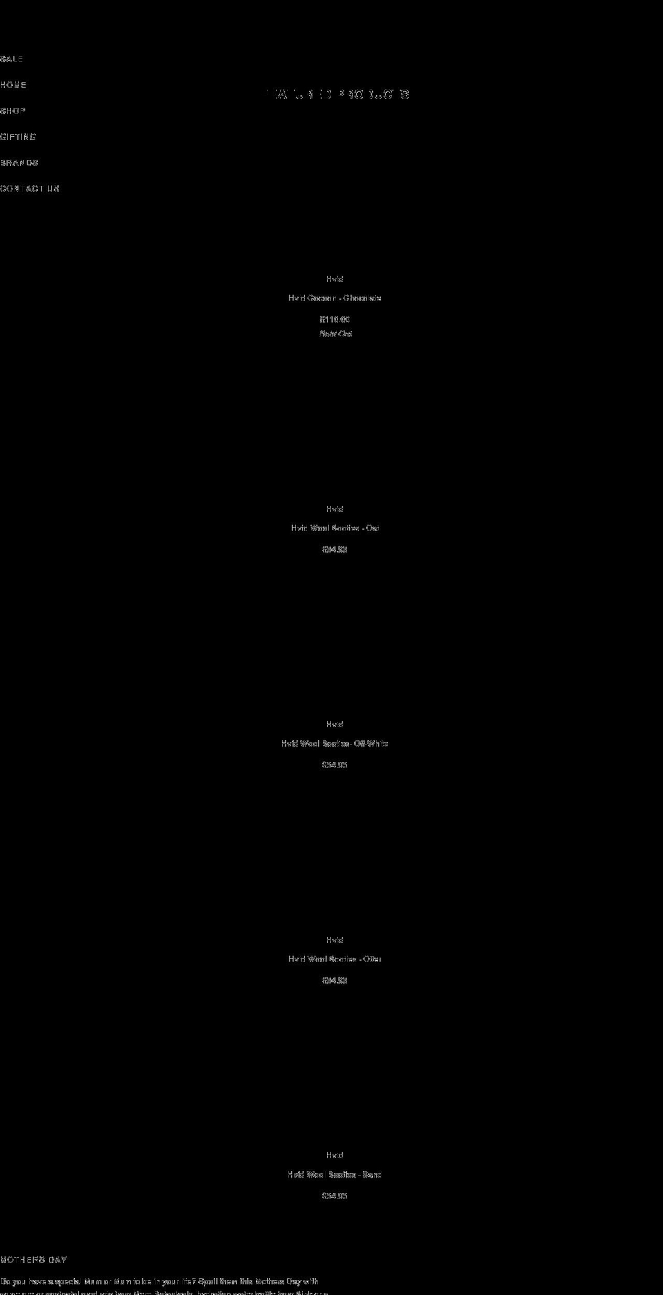 bonnyandbear.com shopify website screenshot