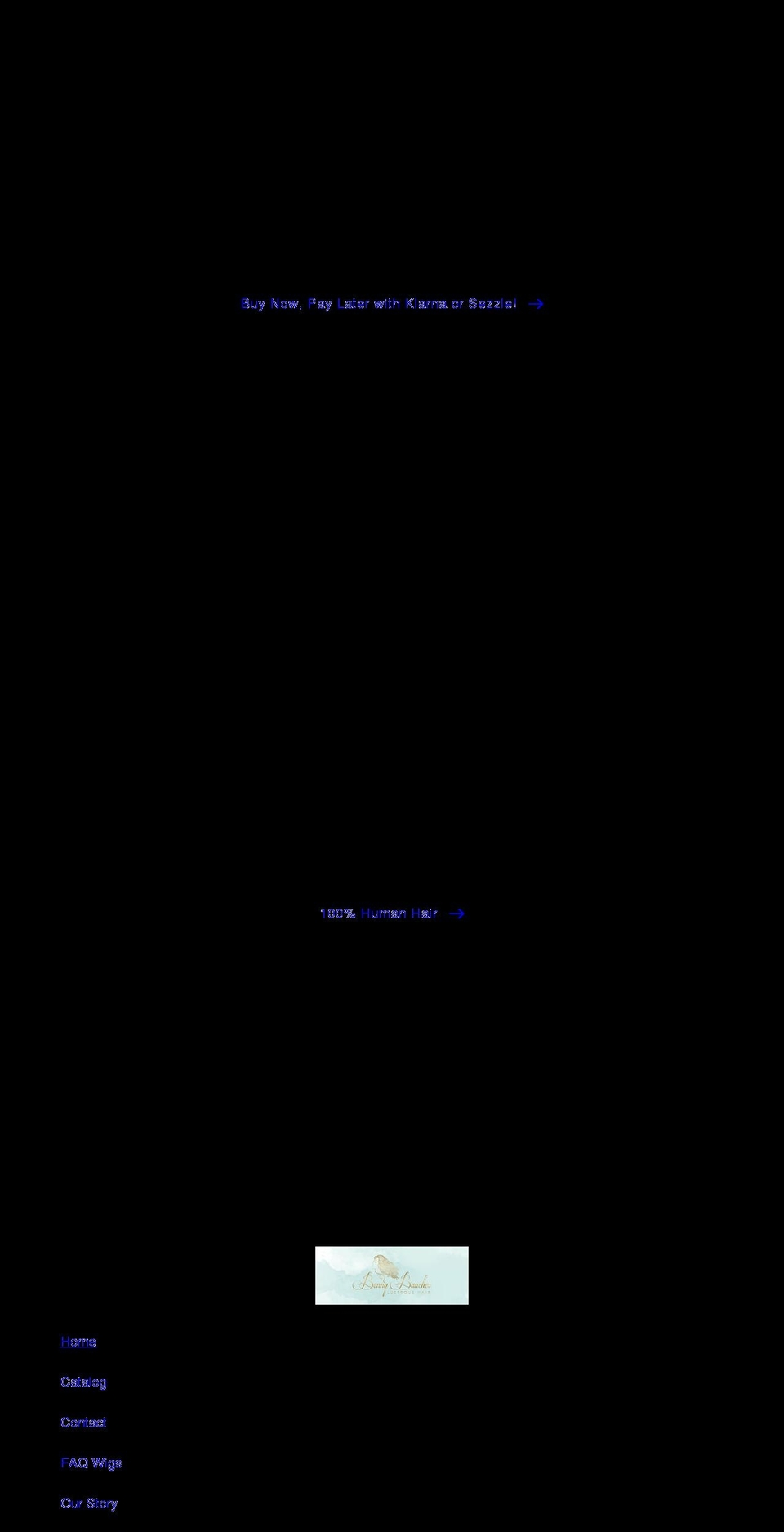 bonnybunches.com shopify website screenshot